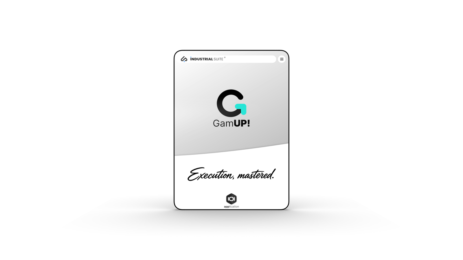 Écran d’accueil de l’application GamUP!